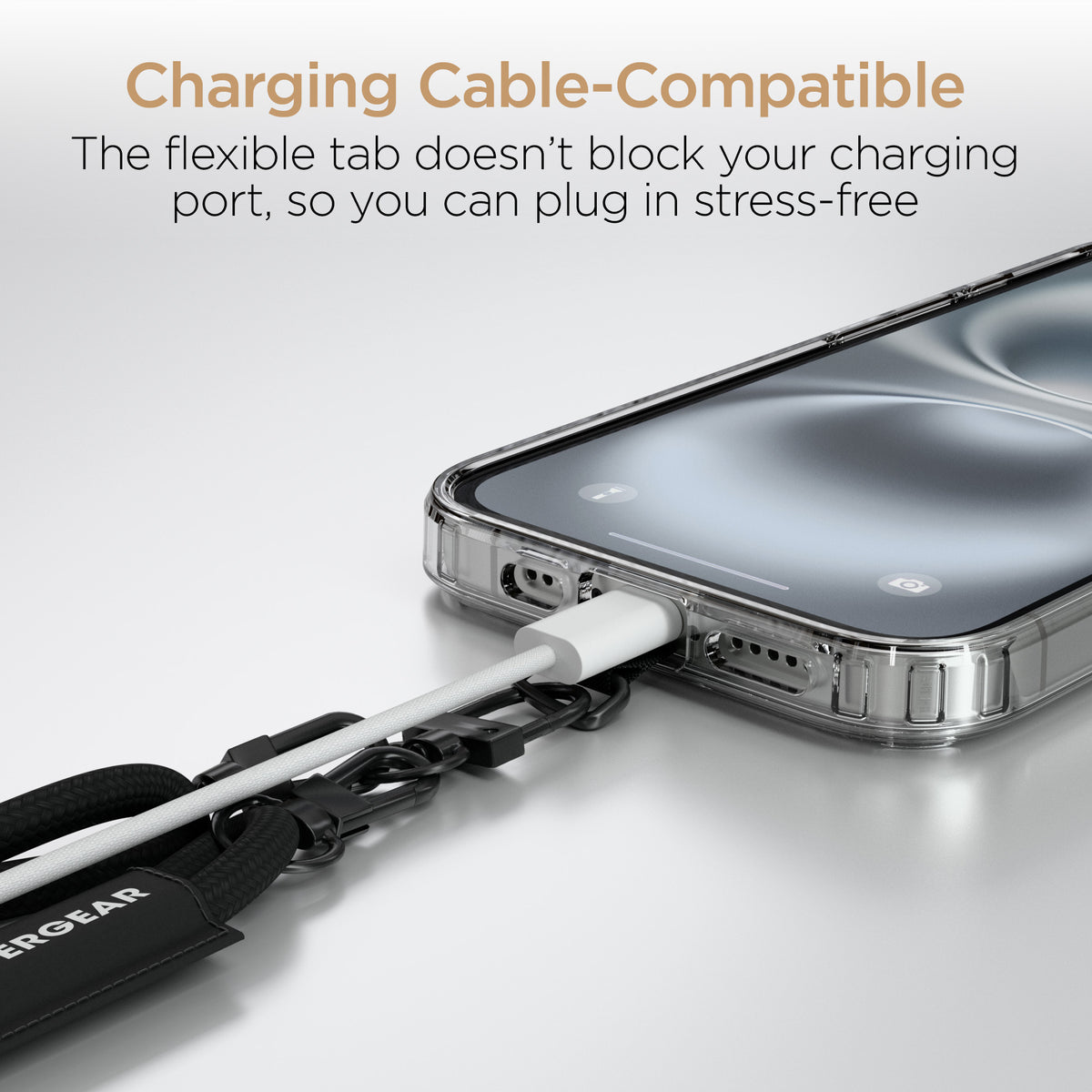 HyperGear Universal Crossbody Phone Strap – Black