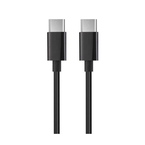 Reiko USB-C to USB-C Charging & Sync Cable, 3.3 ft – Black