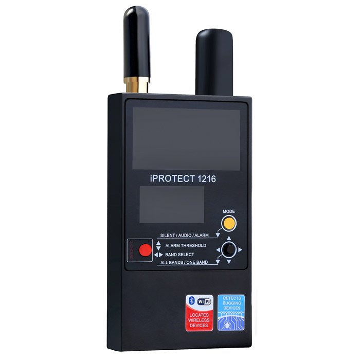 iProtect DD1216 3-Band RF Detector – 50 MHz–12 GHz