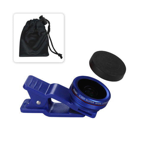 Reiko 15× Clip-On Macro Phone Camera Lens Kit – Navy