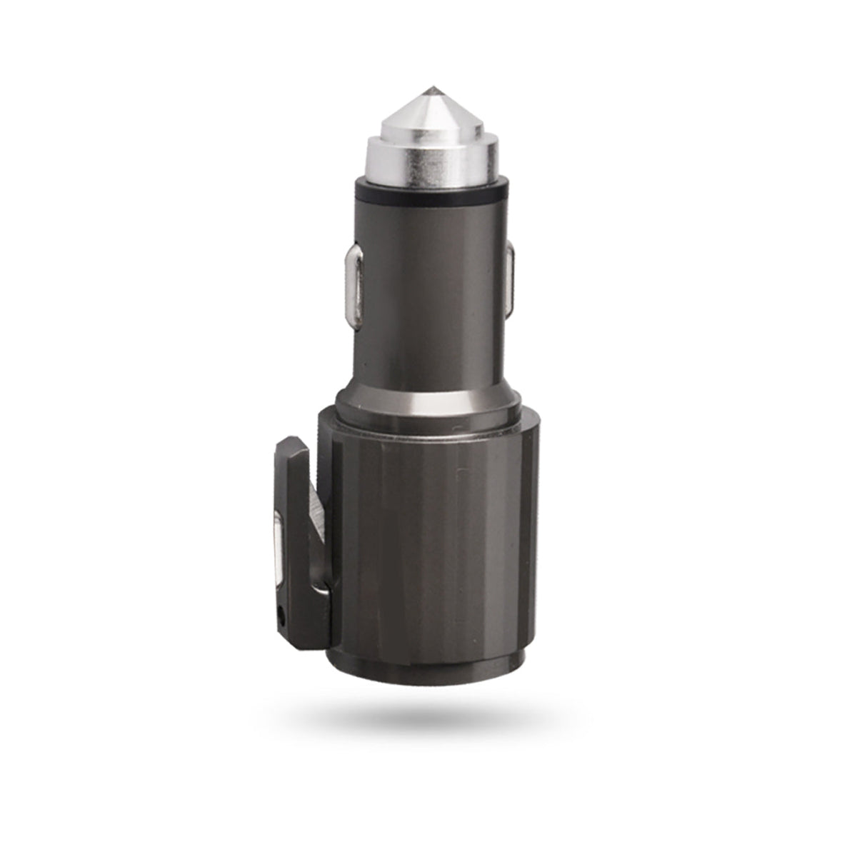 Reiko USB & USB-C Car Charger – Gray