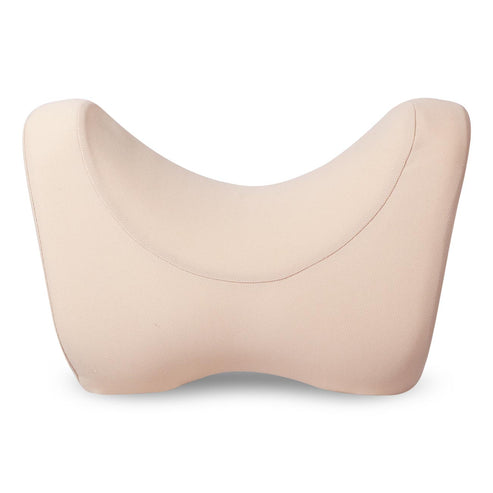 Reiko Dreamer Slim Memory Foam Car Head Pillow with Music Speaker – Cream
