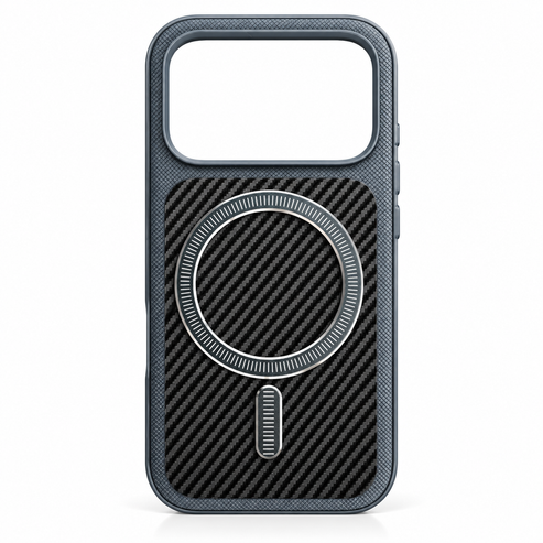 Reiko MagSafe-Compatible Protective Case for iPhone 18 Pro Max – Gray