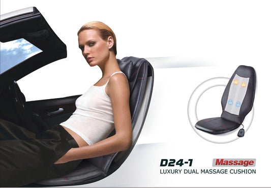 Car Seat Massage Pad with Kneading & Vibration – MD24-1
