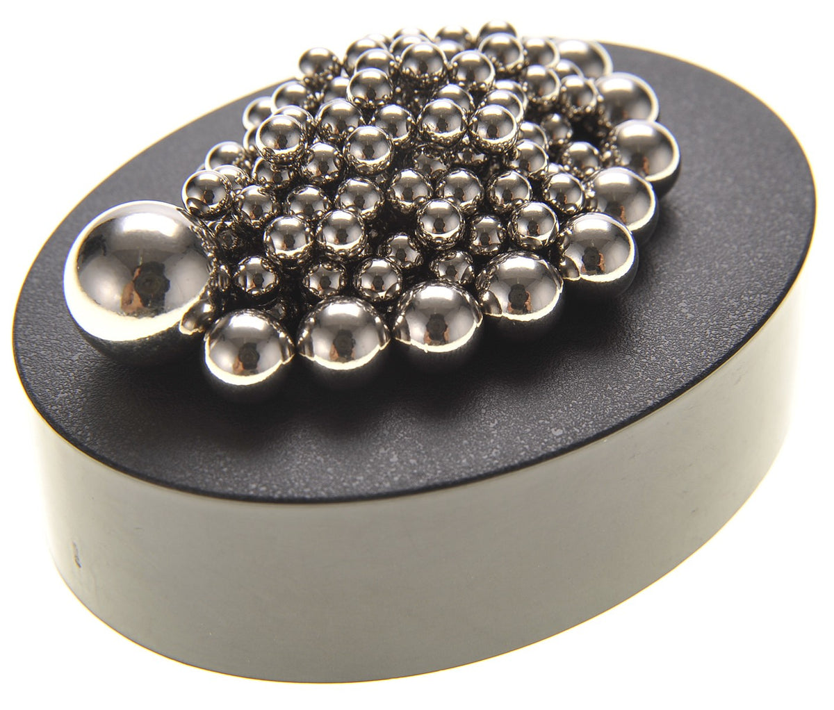 Magnetic Sculpture Desk Toy with 160 Balls & Base