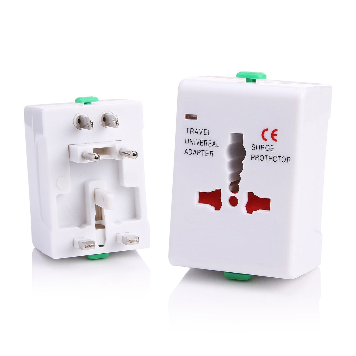Universal Travel Adapter with Dual USB Charging Ports