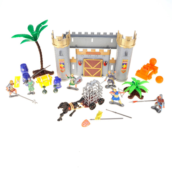 Medieval Castle Knight Action Figure Toy Army Playset