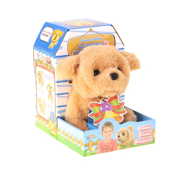 Plush Golden Retriever Interactive Pet Toy Puppy