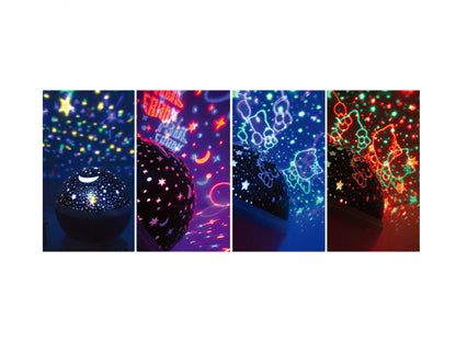 Starry Sky Projection Night Light with Music – Blue