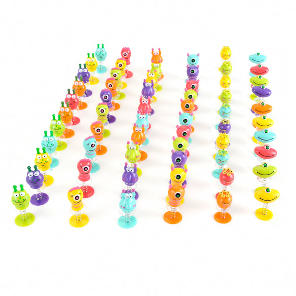 60 Pcs Fun Alien Spring/Jumping/Bouncy Party Favor Toys