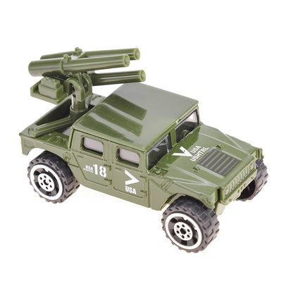Diecast Military Vehicle Playset – 6 Toy Vehicles
