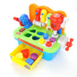 Kids’ Musical Tool Workbench with Lights & Shape Games