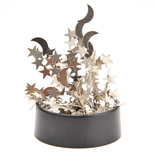 Magnetic Desktop Sculpture (Moons And Stars)