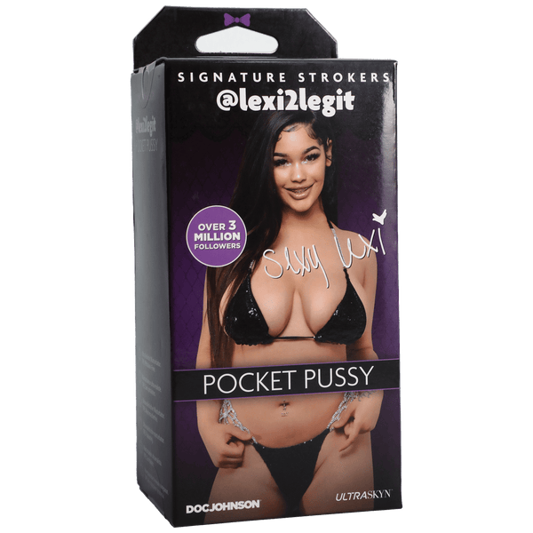 Signature Strokers - Girls of Social Media Lexi2legit - Ultraskyn Pocket Pussy