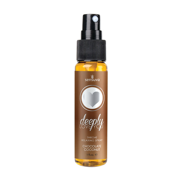 Deeply Love You Throat Relaxing Spray - Chocolate Coconut - 1 Fl. Oz.