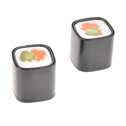 Japanese Sushi Dinner Bento Box Pretend Play Toy Set - Kids Wooden Toy Food Kit