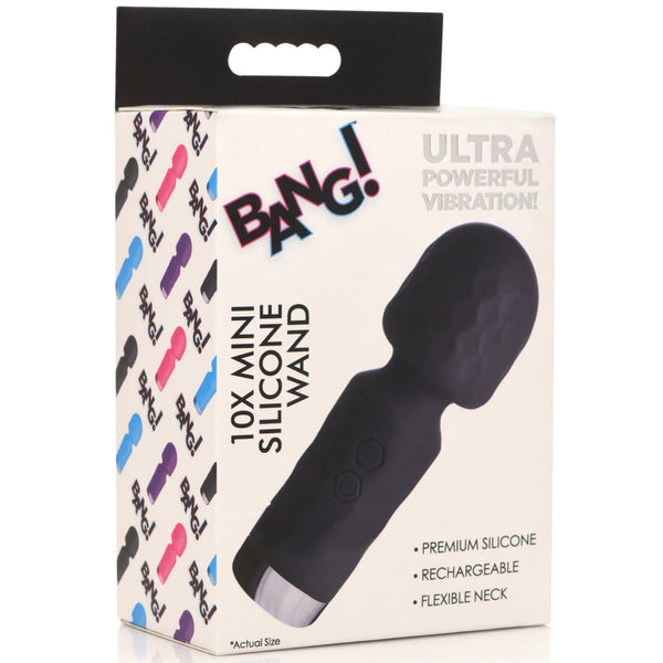 10x Mini Silicone Wand - Black - US Stores