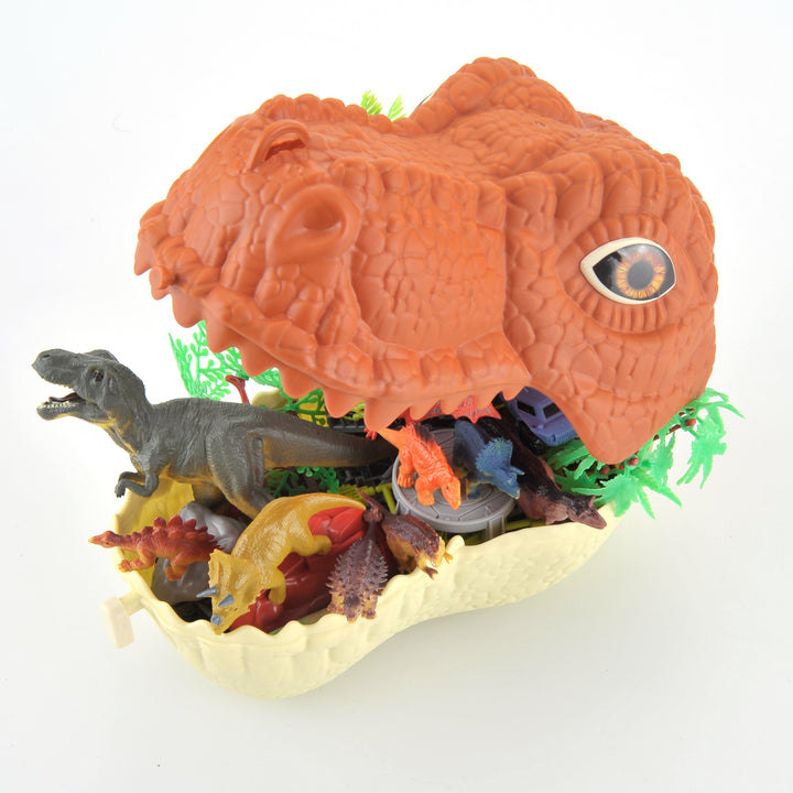 Military Dinosaur Toy Playset, 49 Pieces With Storage Case - US Stores