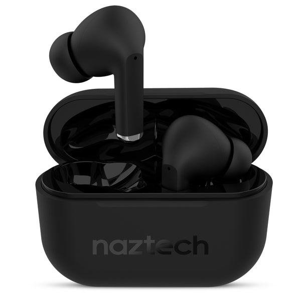 Naztech Xpods PRO TWS with Wireless Charging Case Black
