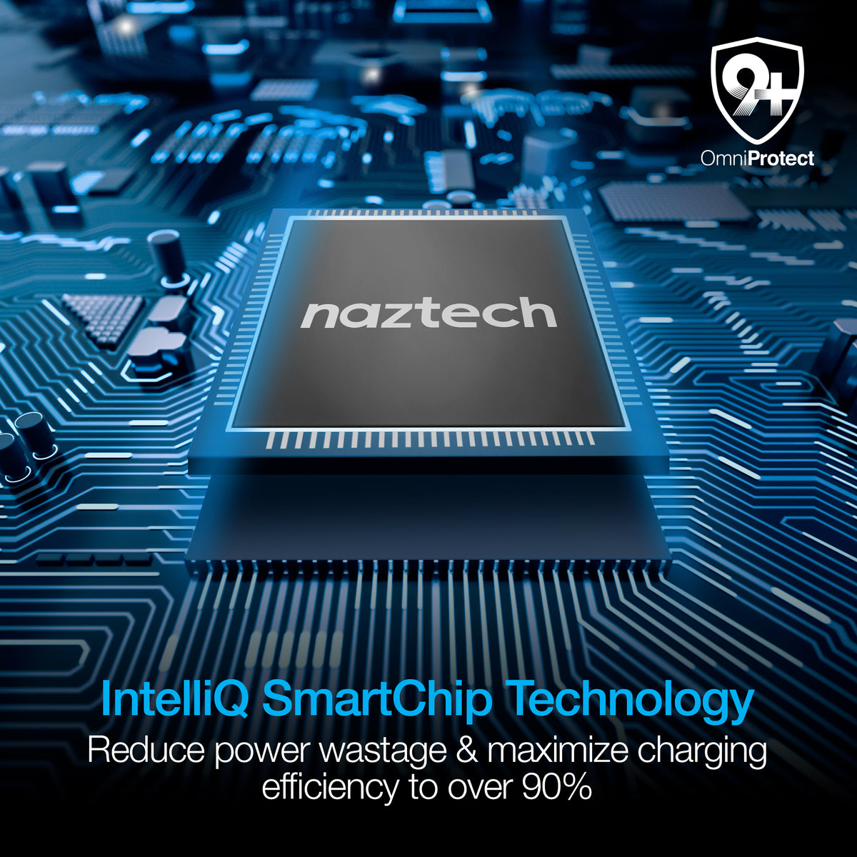 Naztech 30W USB-C PD Dual-Port Wall Charger – White