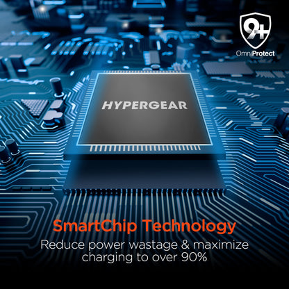 HyperGear 5,000mAh Magnetic Wireless Power Bank – Black