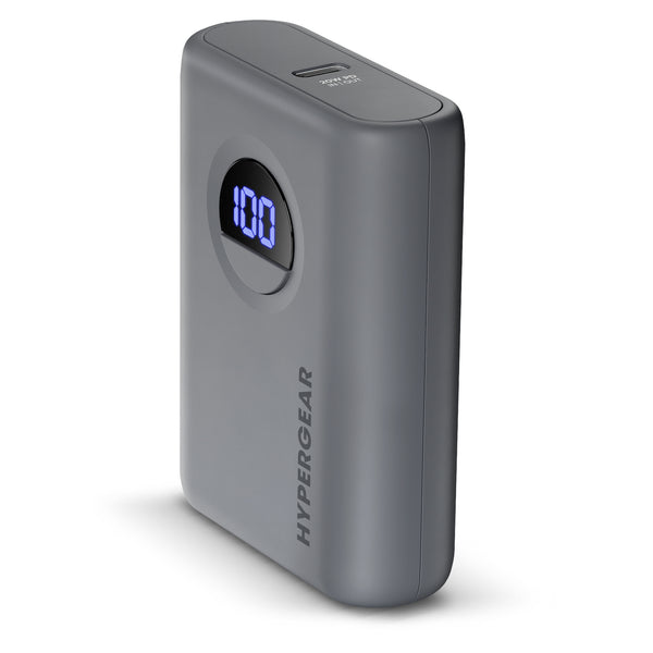 HyperGear 10000mAh 20WPD W/Digital Power Bank Grey