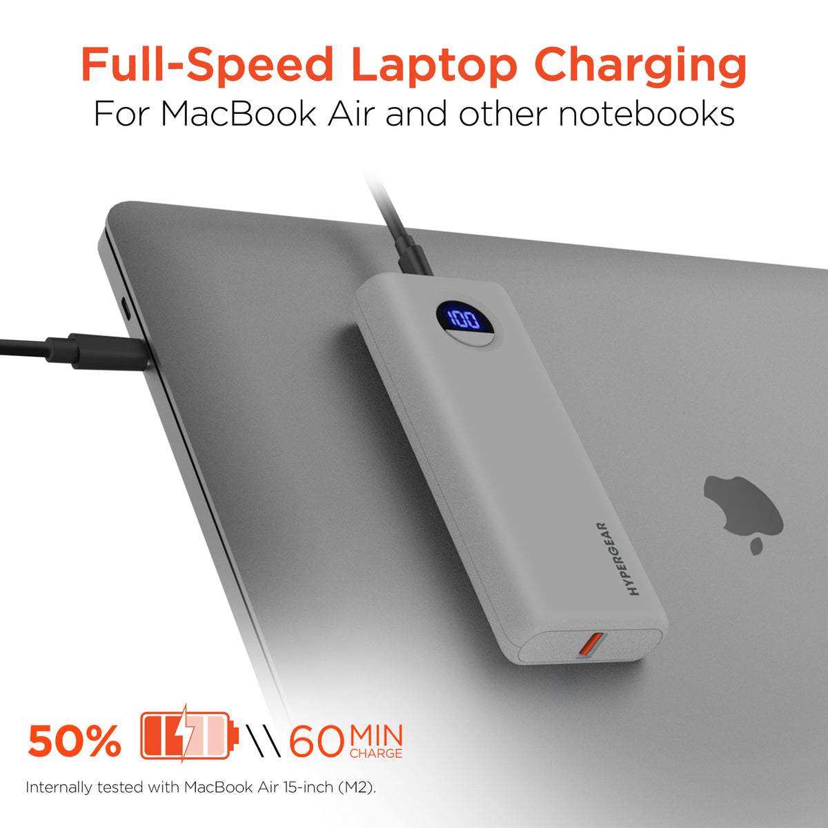 HyperGear Power Pack Pro+ 20,000mAh 35W Power Bank – Gray