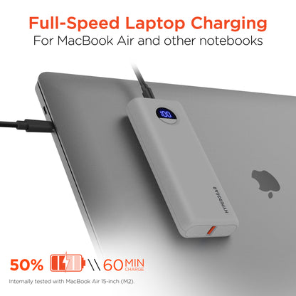 HyperGear Power Pack Pro+ 20,000mAh 35W Power Bank – Gray