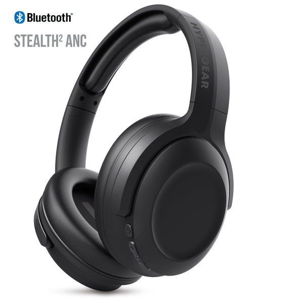 HyperGear Stealth2 ANC Wireless Headphones Black