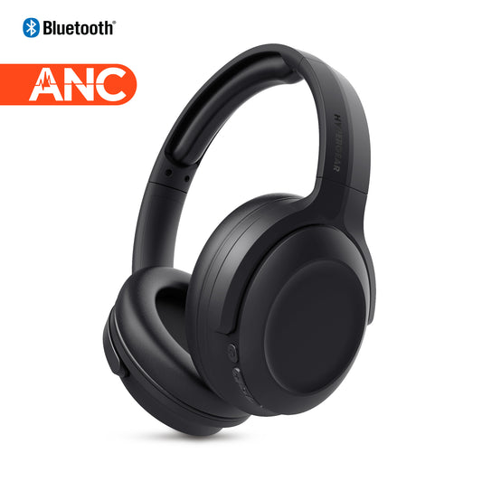 HyperGear Stealth2 ANC Wireless Over-Ear Headphones – Black