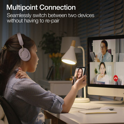 Naztech Aura 360 ANC Wireless Over-Ear Headphones – Moondust