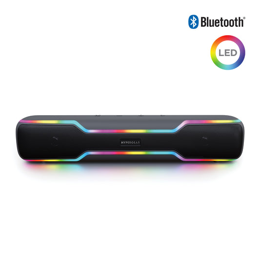 HyperGear HyperBeam 20W LED Wireless Speaker – Gunmetal