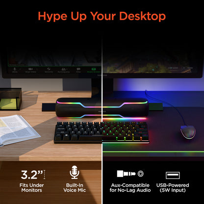 HyperGear HyperBeam 20W LED Wireless Speaker – Gunmetal