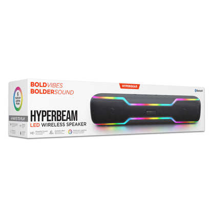 HyperGear HyperBeam 20W LED Wireless Speaker – Gunmetal