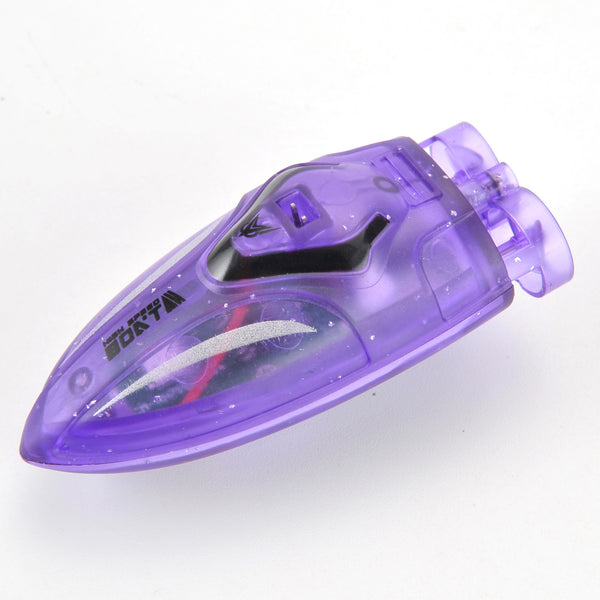 Mini Remote Control Boat 2.4G (Purple)