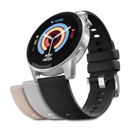 HyperGear Activ8 Smartwatch & Fitness Tracker – Silver
