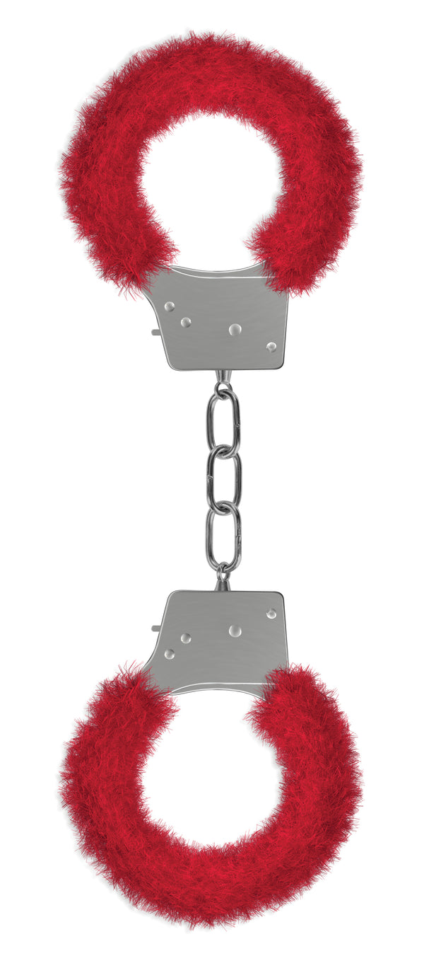 Beginner's Furry Handcuffs - Red OU-OU002RED