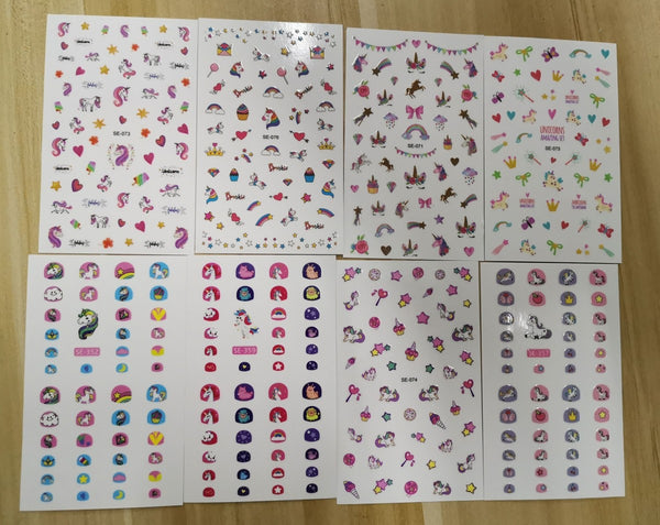 Temporary Tattoos For Kids Unicorn Themed