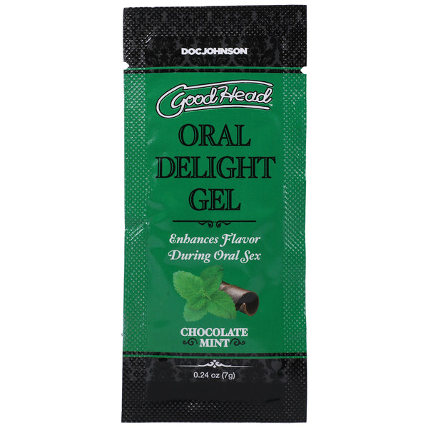 Goodhead - Oral Delight Gel - Chocolate Mint - 0.24 Oz