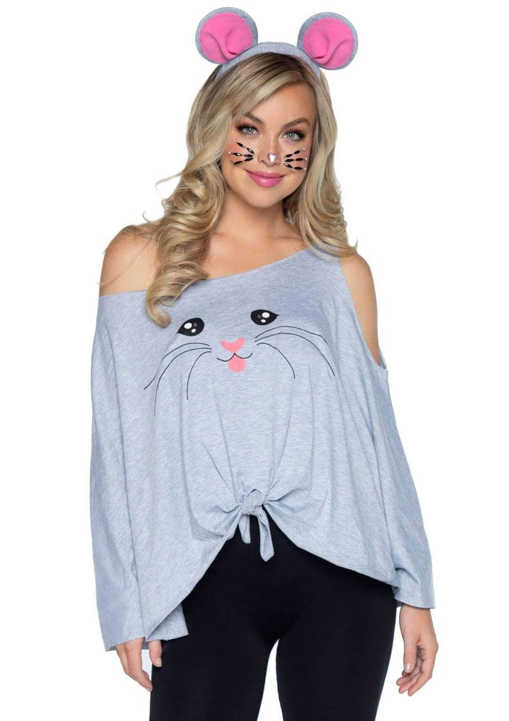 2 Pc Mouse Costume Poncho Set - One Size - US Stores