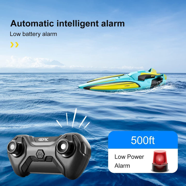 2.4GHz Racing Boats 4DRC S1 Boat Remote Control Boat for Kids Adults 25+ MPH. - US Stores