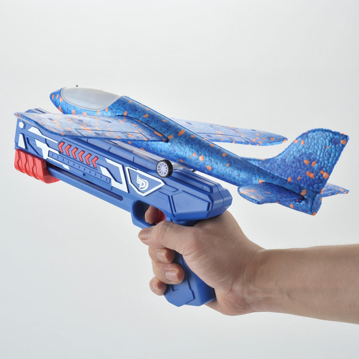 LED Foam Airplane Gliders with Launcher – 3-Pack