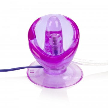 CalExotics Shane's World Vibrating Turbo Suction Tongue -  Purple