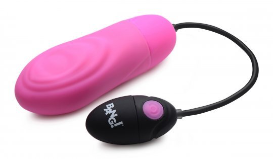 7X Pulsing Rechargeable Silicone Vibrator - Pink - US Stores