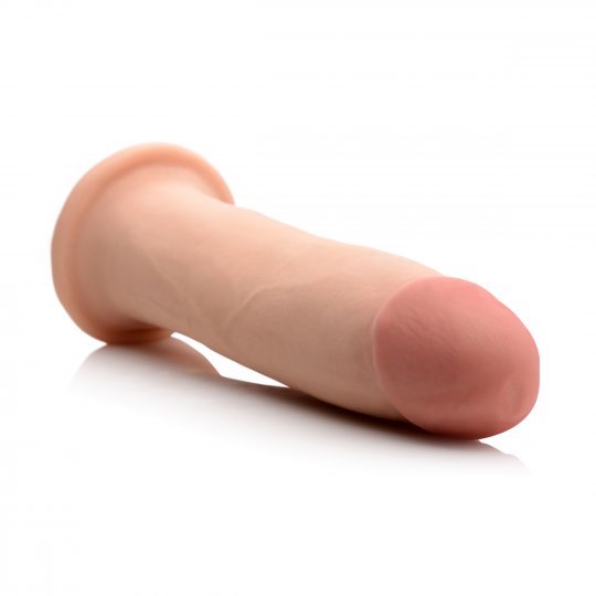 9 Inch Ultra Real Dual Layer Suction Cup Dildo without Balls - US Stores
