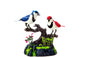 Sound-Activated Singing Blue Jay Birds – Animated Home Decoration