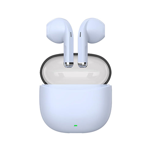 Reiko Bluetooth 5.0 Wireless Stereo Earbuds with Charging Case – Blue