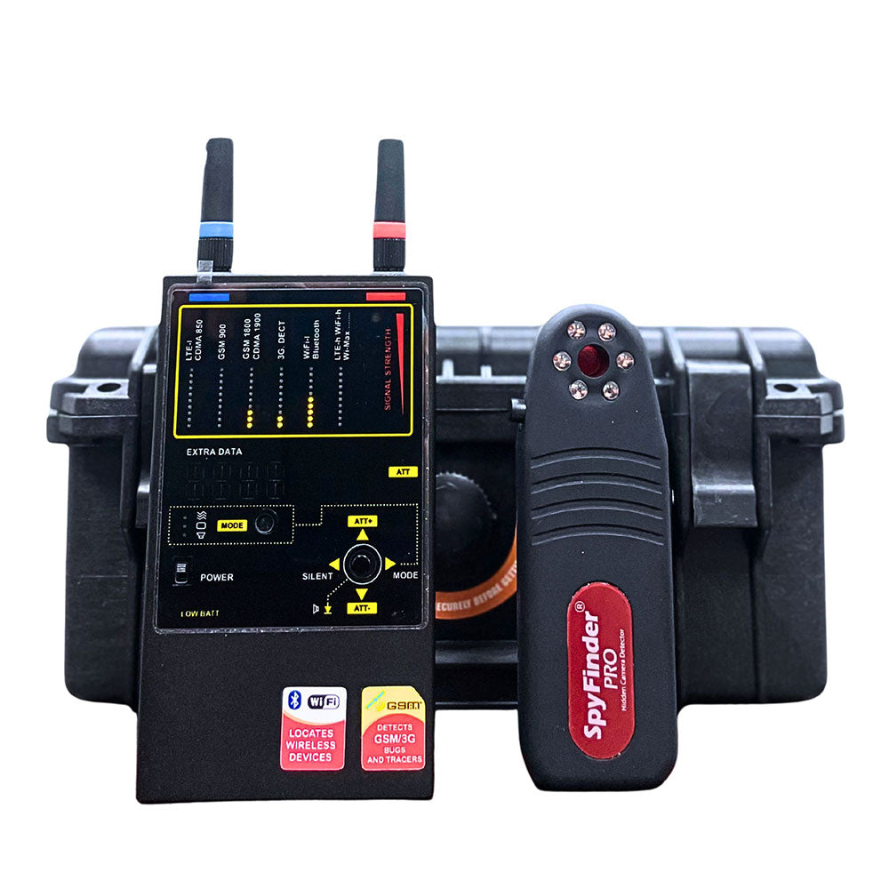 KJB DD1207 Pro Multi-Channel Detector & Spy Finder Kit