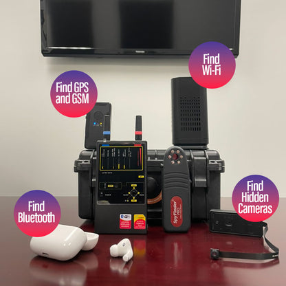 KJB DD1207 Pro Multi-Channel Detector & Spy Finder Kit