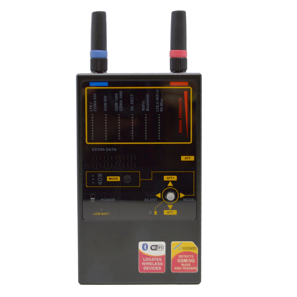 KJB DD1207 Pro Multi-Channel Detector & Spy Finder Kit
